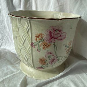 Vintage English Floral Vase